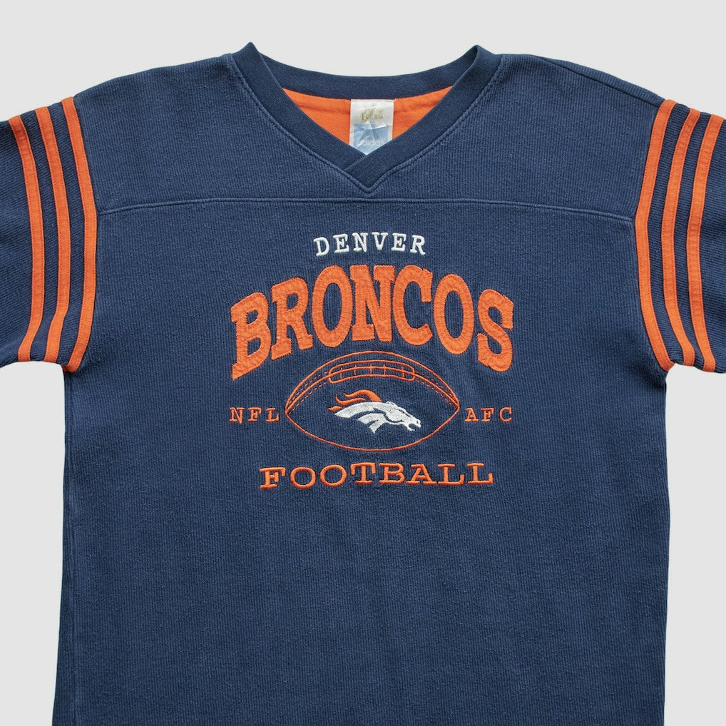 Denver Broncos 2000s Pullover Sweatshirt Navy Vintage