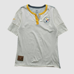 Pittsburgh Steelers Reebok 2000s T-shirt White Vintage
