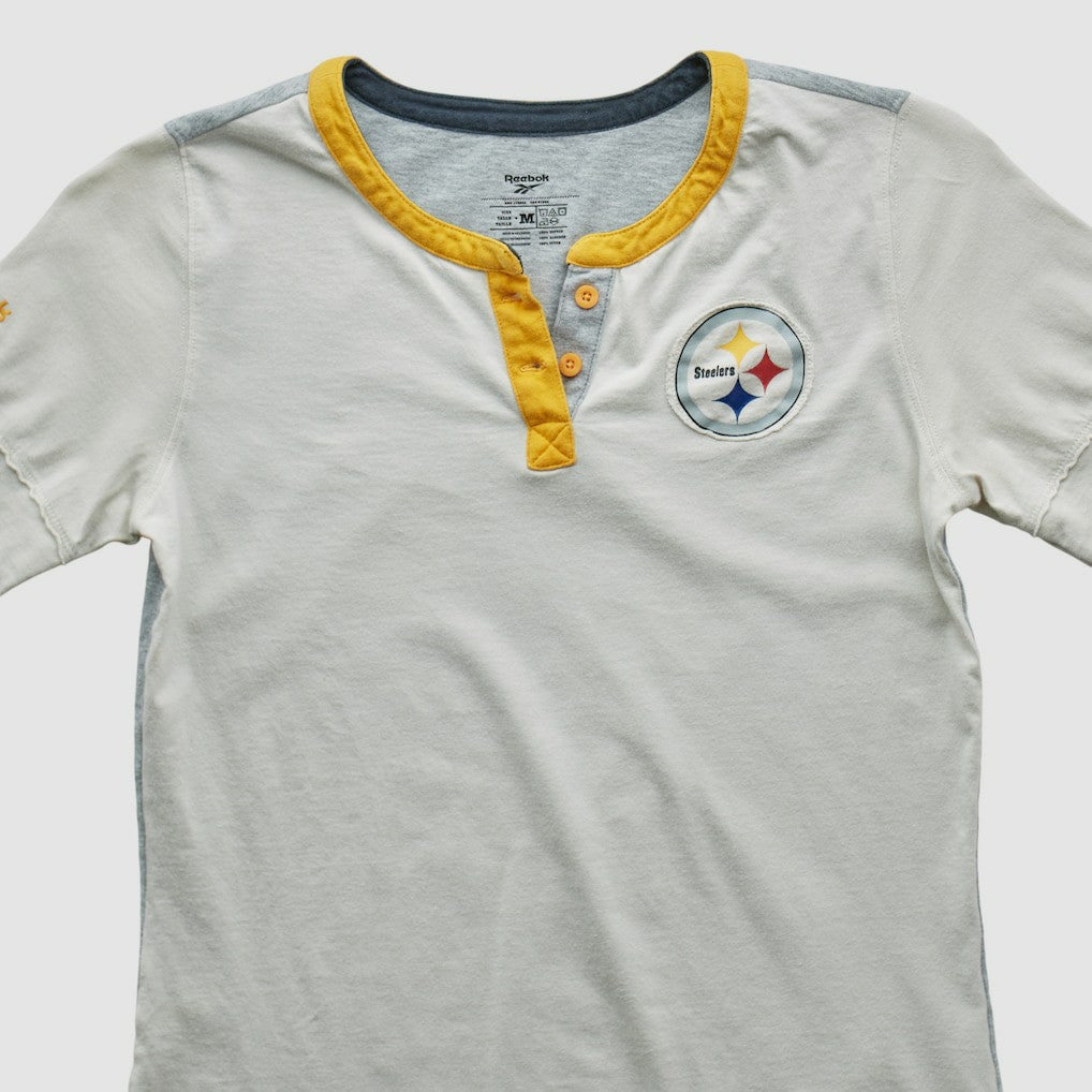 Pittsburgh Steelers Reebok 2000s T-shirt White Vintage
