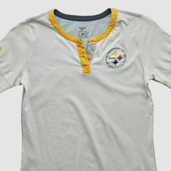 Pittsburgh Steelers Reebok 2000s T-shirt White Vintage