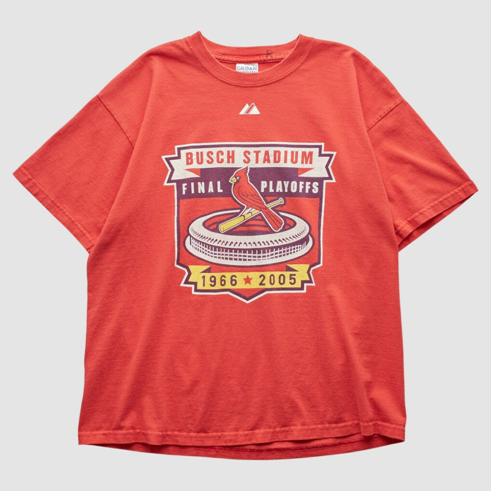 St. Louis Cardinals Gildan 2005 T-shirt - Red - S by Fanatics Real Vintage T-shirts