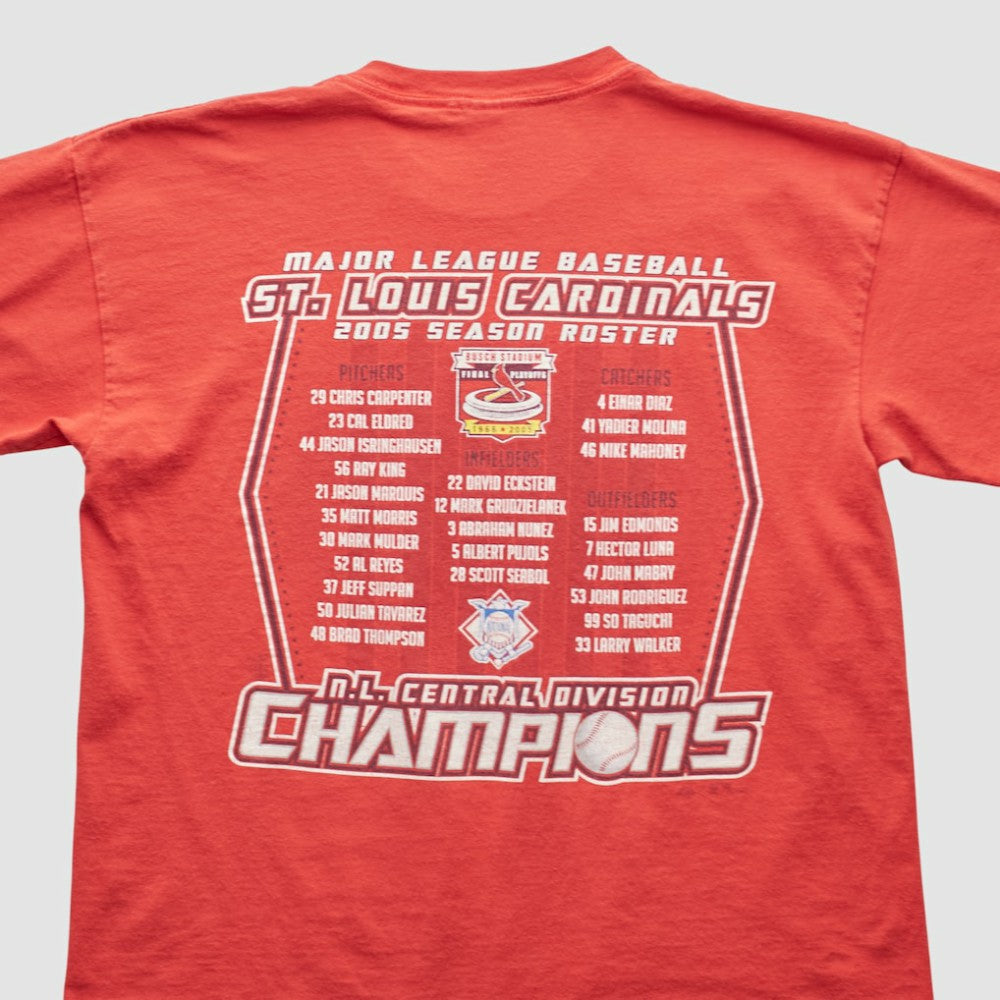 St. Louis Cardinals Gildan 2005 T-shirt - Red - S by Fanatics Real Vintage T-shirts