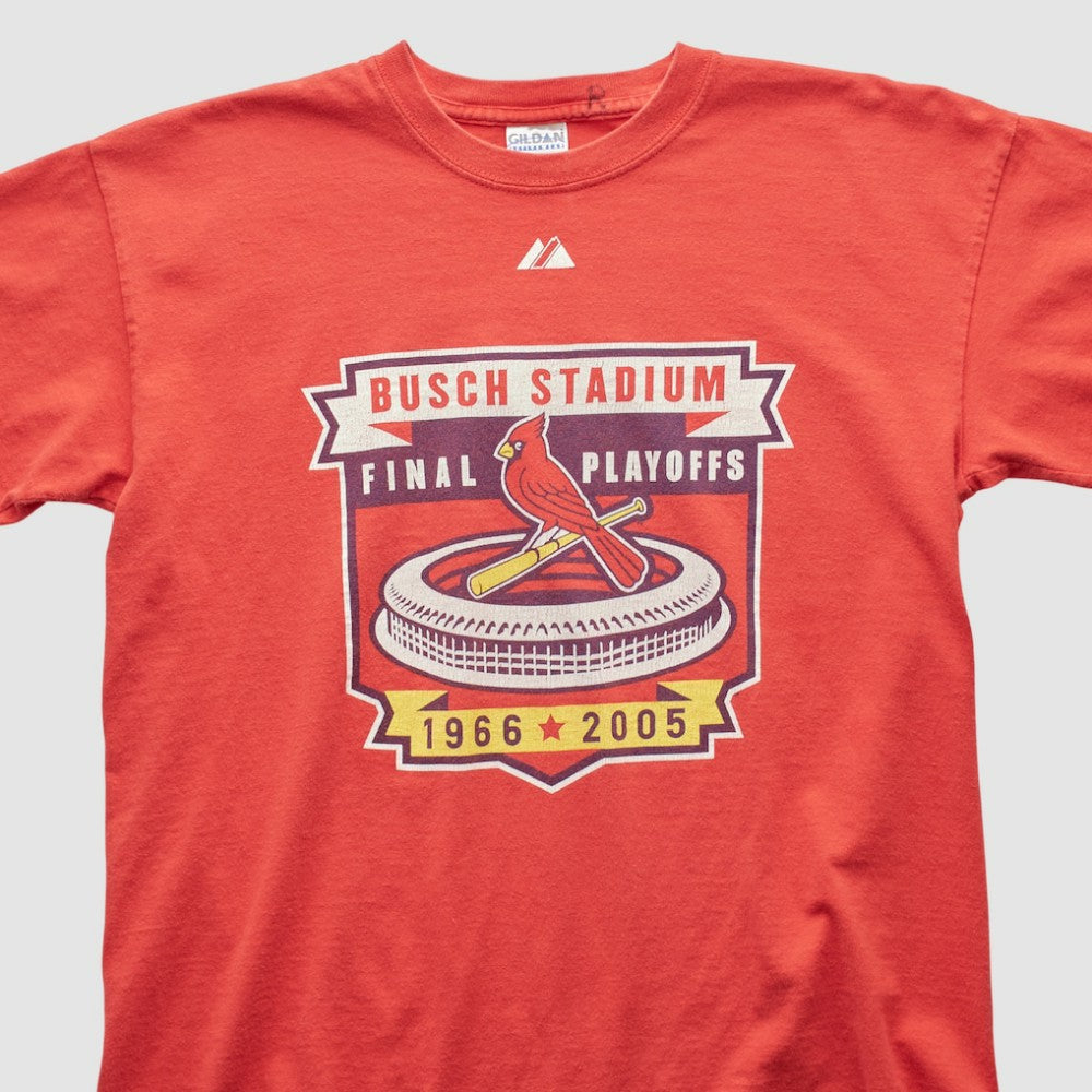 St. Louis Cardinals Gildan 2005 T-shirt - Red - S by Fanatics Real Vintage T-shirts