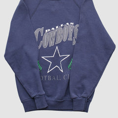 Dallas Cowboys Hero 90s Pullover Sweatshirt Navy Vintage