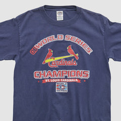 St. Louis Cardinals Delta 2006 Long Sleeve T-shirt - Navy - M by Fanatics Real Vintage T-shirts