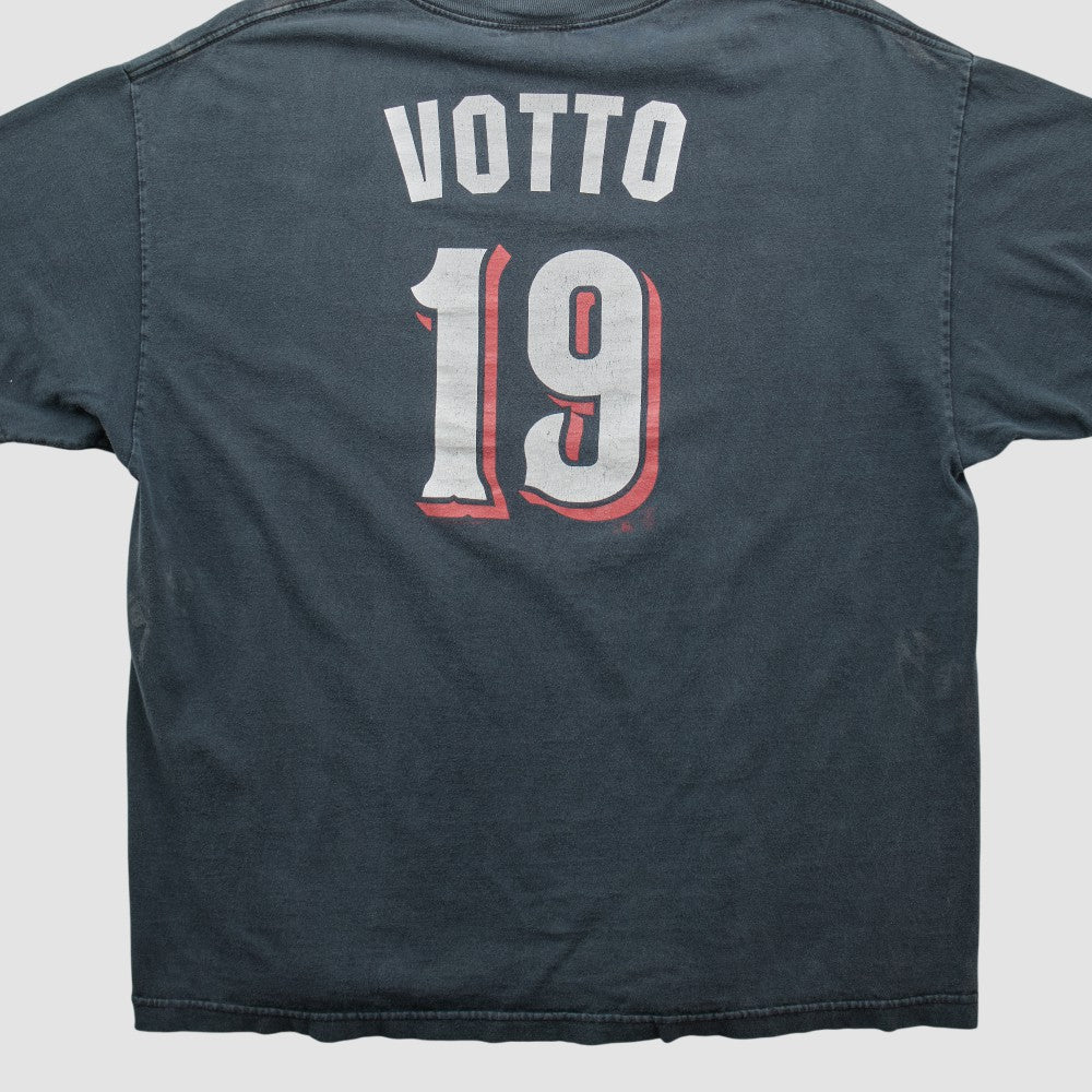 Cincinnati Reds Genuine Merchandise 2000s T-shirt - Navy - 3XL by Fanatics Real Vintage T-shirts