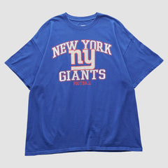 New York Giants NFL 2010s T-shirt Blue Vintage