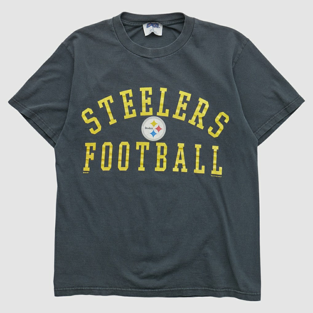Pittsburgh Steelers CSA 2000s T-shirt Charcoal Vintage