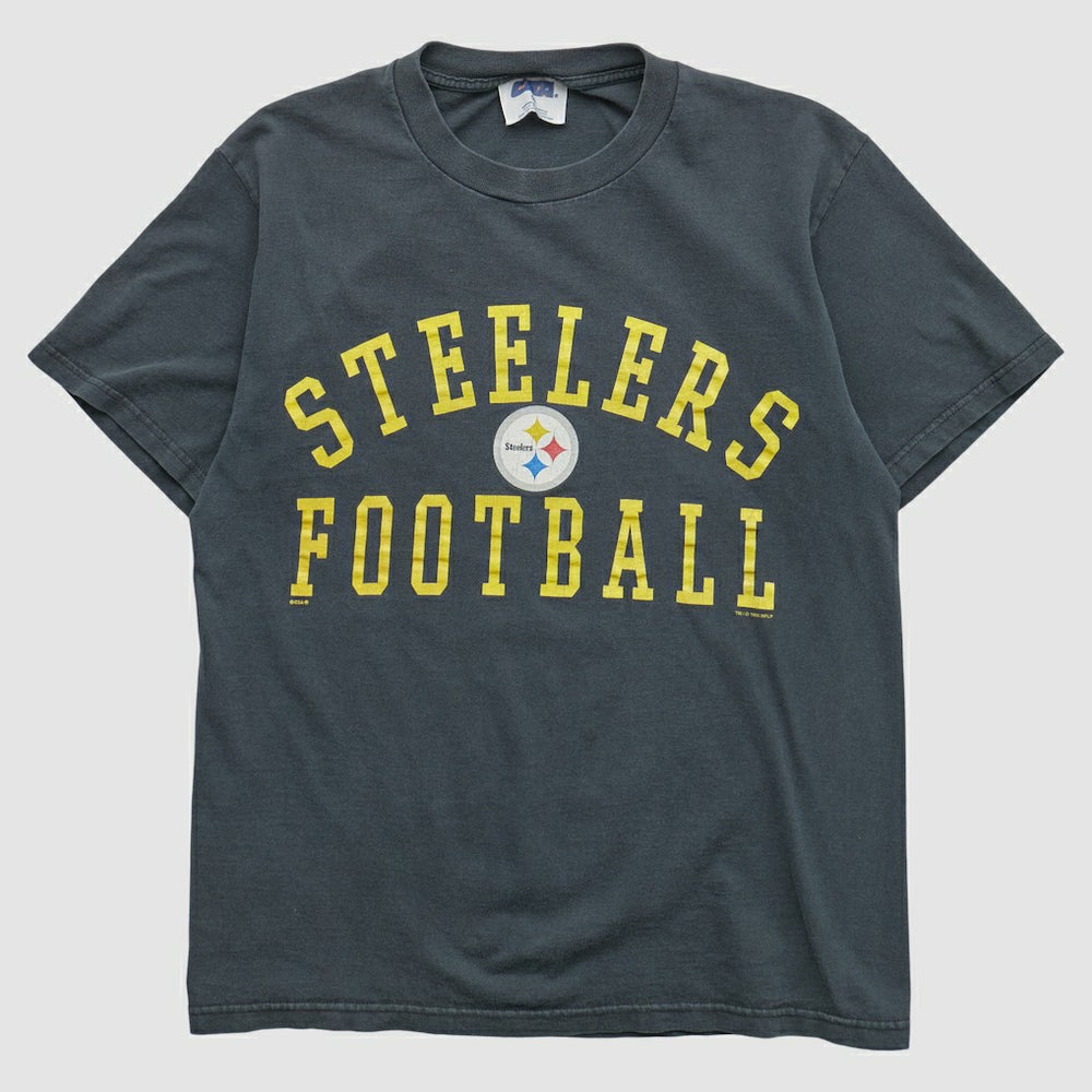 Pittsburgh Steelers CSA 2000s T-shirt Charcoal Vintage