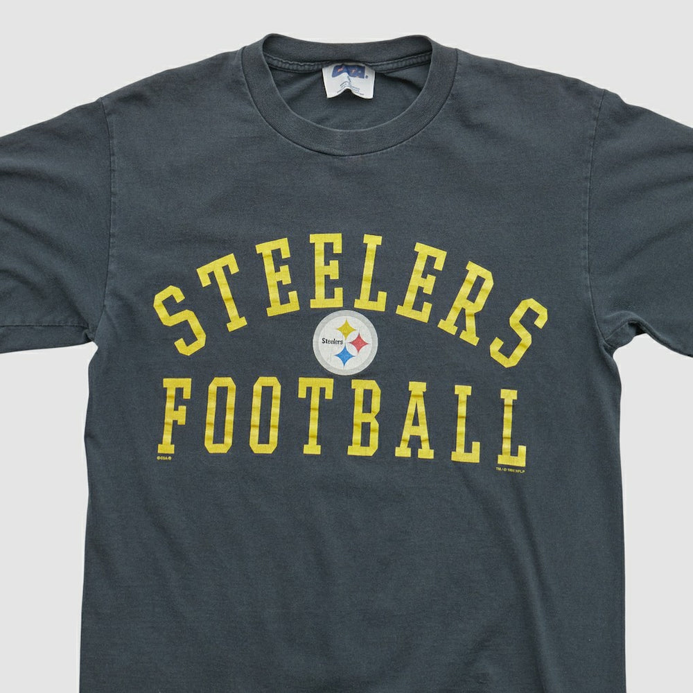 Pittsburgh Steelers CSA 2000s T-shirt Charcoal Vintage