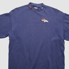 Denver Broncos 90s Pullover Sweatshirt Navy Vintage