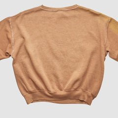 New York Giants Signal 1987 Pullover Sweatshirt Tan Vintage