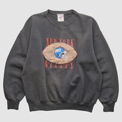 New York Giants Artex Sportswear 90s Pullover Sweatshirt Charcoal Vintage