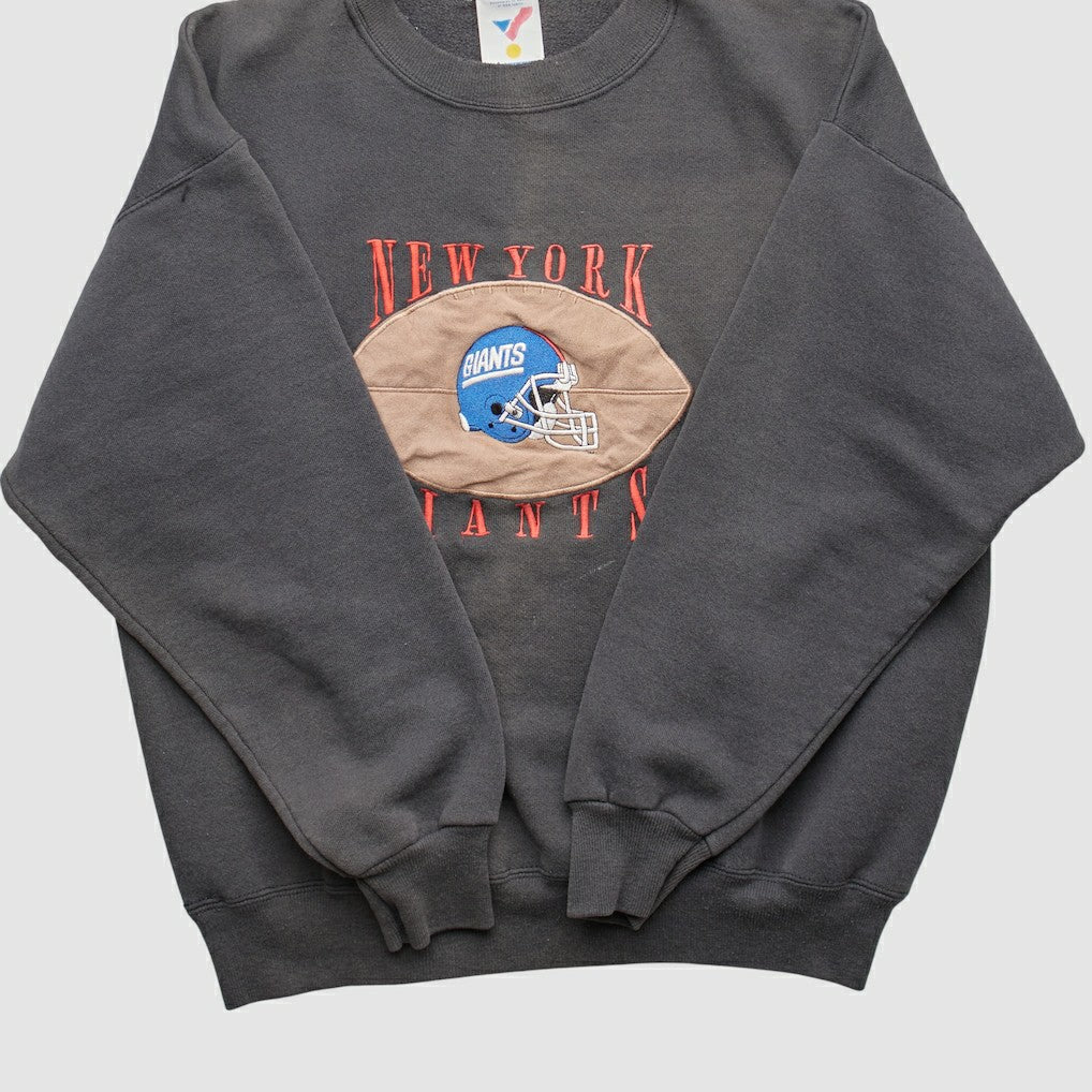 New York Giants Artex Sportswear 90s Pullover Sweatshirt Charcoal Vintage