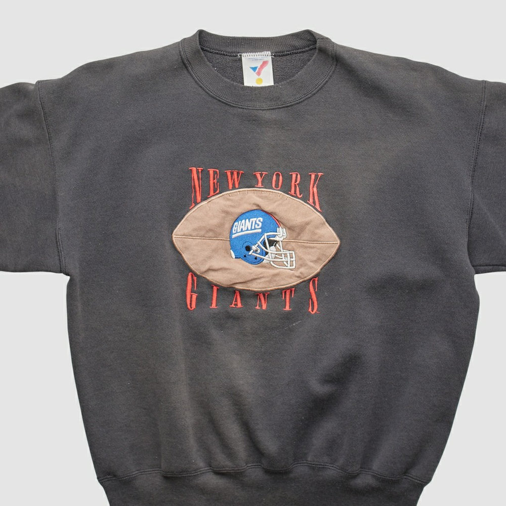 New York Giants Artex Sportswear 90s Pullover Sweatshirt Charcoal Vintage