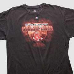 Boston Red Sox Majestic 2013 T-shirt - Black - 2XL by Fanatics Real Vintage T-shirts