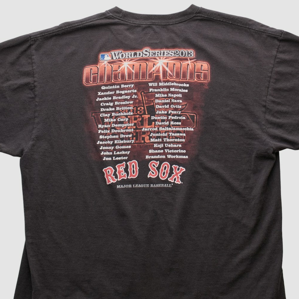 Boston Red Sox Majestic 2013 T-shirt - Black - 2XL by Fanatics Real Vintage T-shirts