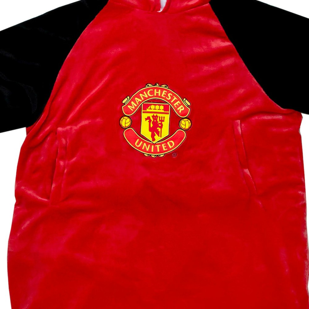 Manchester United Unisex Character World Hugzee Hoodie Red shop