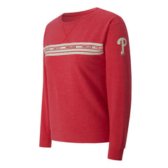 Philadelphia Phillies Concepts Sport Women's Birch French Terry Long Sleeve T-Shirt - Red T-shirts