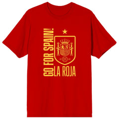 Spain National Team Go For Spain La Roja T-Shirt Red