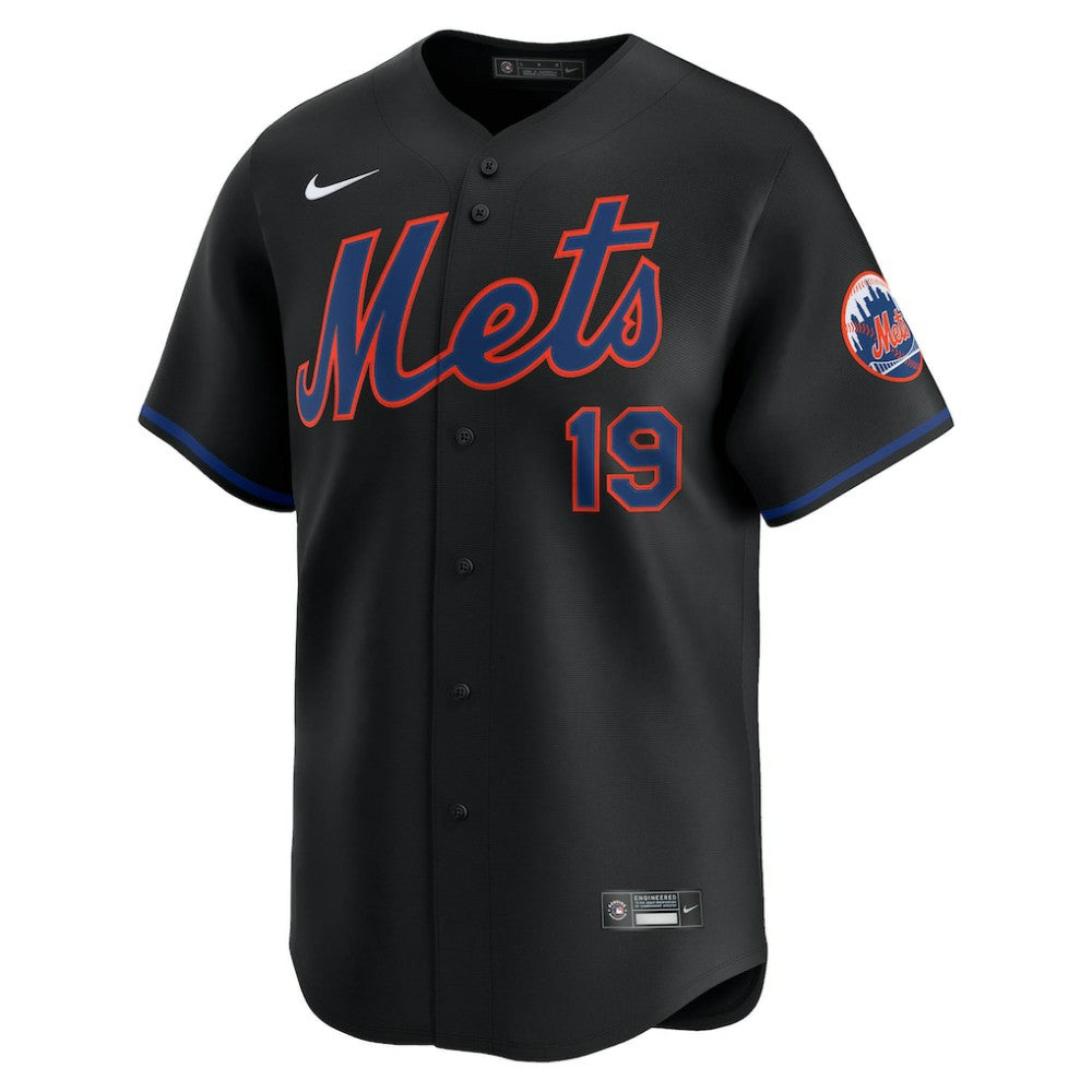 Bo Bichette New York Mets Nike Alternate Limited Jersey - Black Jerseys