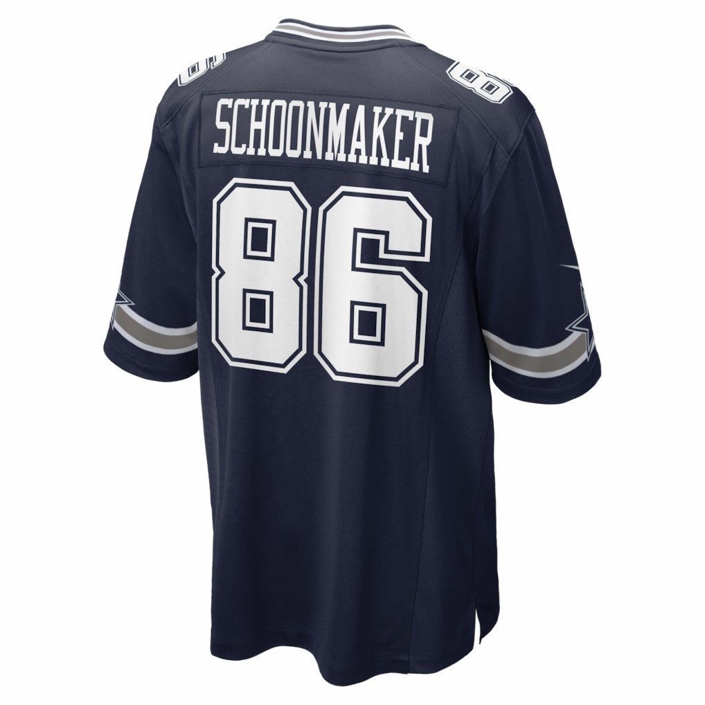 Luke Schoonmaker Dallas Cowboys Team Game Jersey Navy