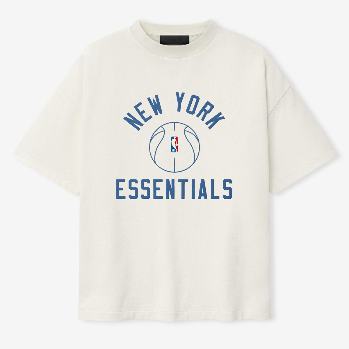 New York Knicks Fear of God x Barkley L. Hendricks Unisex 90's T-Shirt Cream