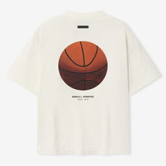 New York Knicks Fear of God x Barkley L. Hendricks Unisex 90's T-Shirt Cream