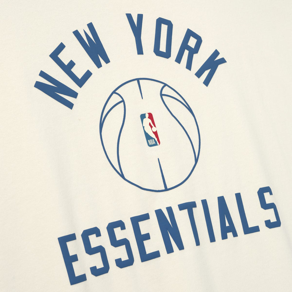 New York Knicks Fear of God x Barkley L. Hendricks Unisex 90's T-Shirt Cream