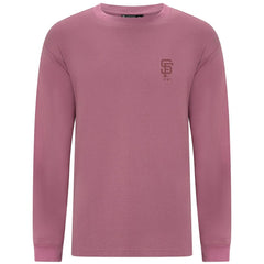 San Francisco Giants Levelwear Bridal Rose Luxe Signature Long Sleeve T-Shirt - Pink T-shirts
