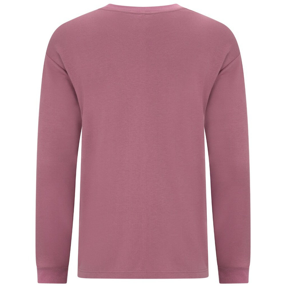 Washington Nationals Levelwear Bridal Rose Luxe Signature Long Sleeve T-Shirt - Pink T-shirts