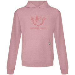 Baltimore Orioles Levelwear Bridal Rose Relay Pullover Hoodie - Pink Hoodies