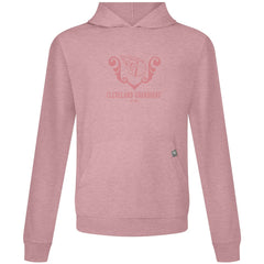 Cleveland Guardians Levelwear Bridal Rose Relay Pullover Hoodie - Pink Hoodies