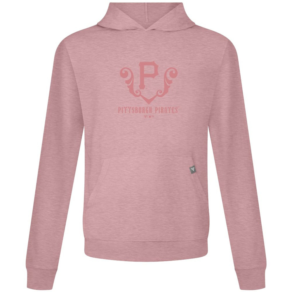 Pittsburgh Pirates Levelwear Bridal Rose Relay Pullover Hoodie - Pink Hoodies