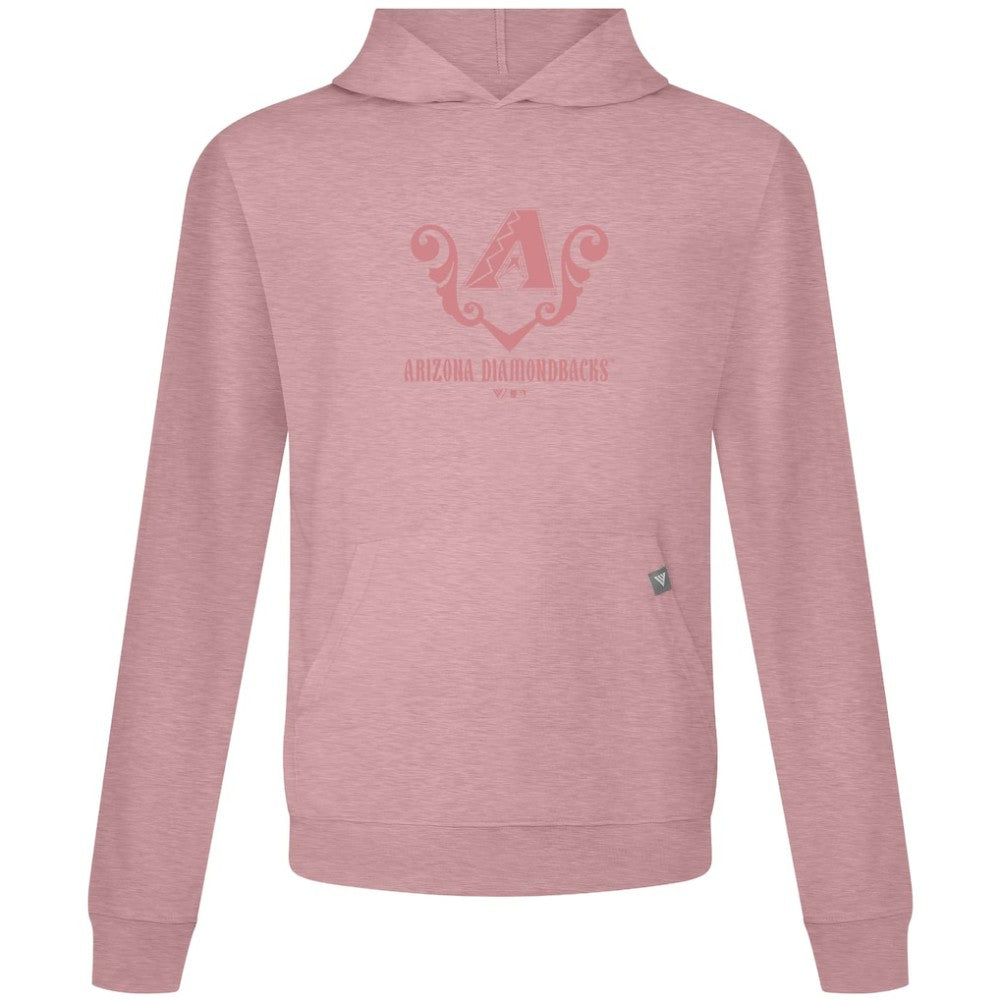Arizona Diamondbacks Levelwear Bridal Rose Relay Pullover Hoodie - Pink Hoodies