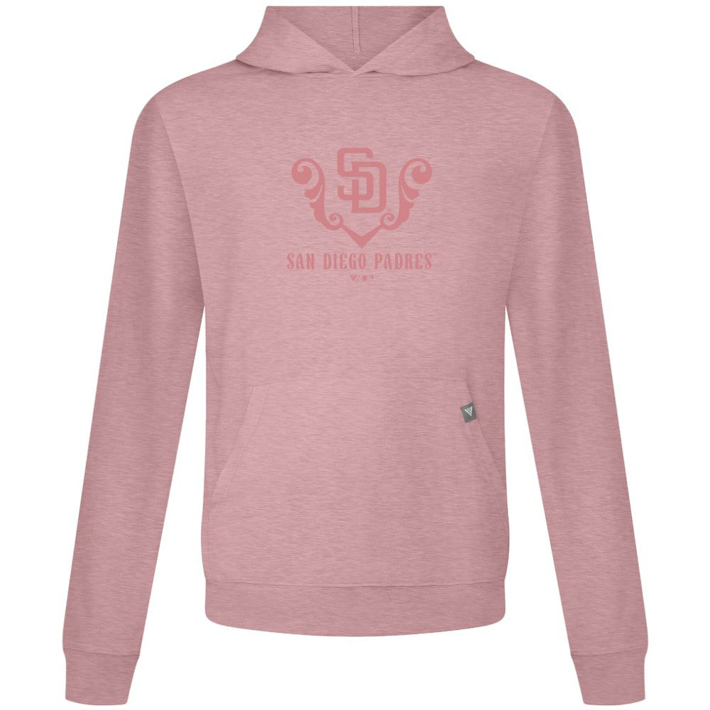 San Diego Padres Levelwear Bridal Rose Relay Pullover Hoodie - Pink Hoodies