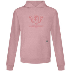 San Diego Padres Levelwear Bridal Rose Relay Pullover Hoodie - Pink Hoodies