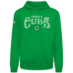 Chicago Cubs Levelwear St. Patrick's Day Podium Hoodie - Green Hoodies