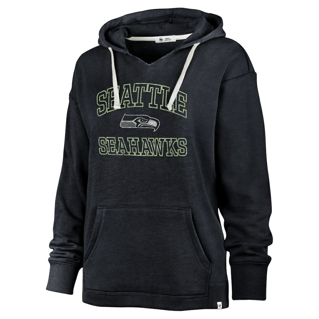 Seattle Seahawks '47 Women's Clarity Naomi Hoodie Navy