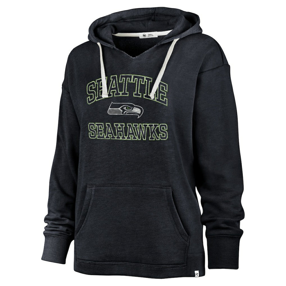 Seattle Seahawks '47 Women's Clarity Naomi Hoodie Navy