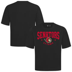 NHL Ottawa Senators Levelwear Luxe Signature Knit T-Shirt - Black