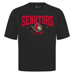 NHL Ottawa Senators Levelwear Luxe Signature Knit T-Shirt - Black