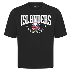 NHL New York Islanders Levelwear Luxe Signature Knit T-Shirt - Black