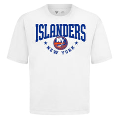 NHL New York Islanders Levelwear Luxe Signature Knit T-Shirt - White