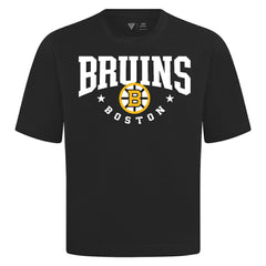 NHL Boston Bruins Levelwear Luxe Signature Knit T-Shirt - Black