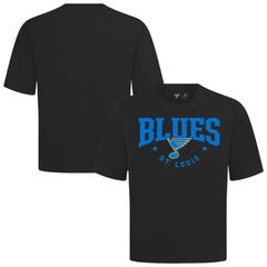 NHL St. Louis Blues Levelwear Luxe Signature Knit T-Shirt - Black