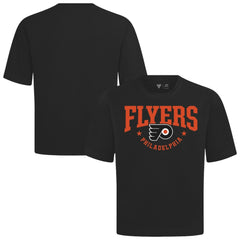 NHL Philadelphia Flyers Levelwear Luxe Signature Knit T-Shirt - Black