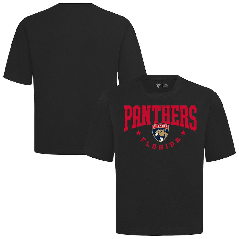 NHL Florida Panthers Levelwear Luxe Signature Knit T-Shirt - Black