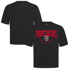 NHL Florida Panthers Levelwear Luxe Signature Knit T-Shirt - Black