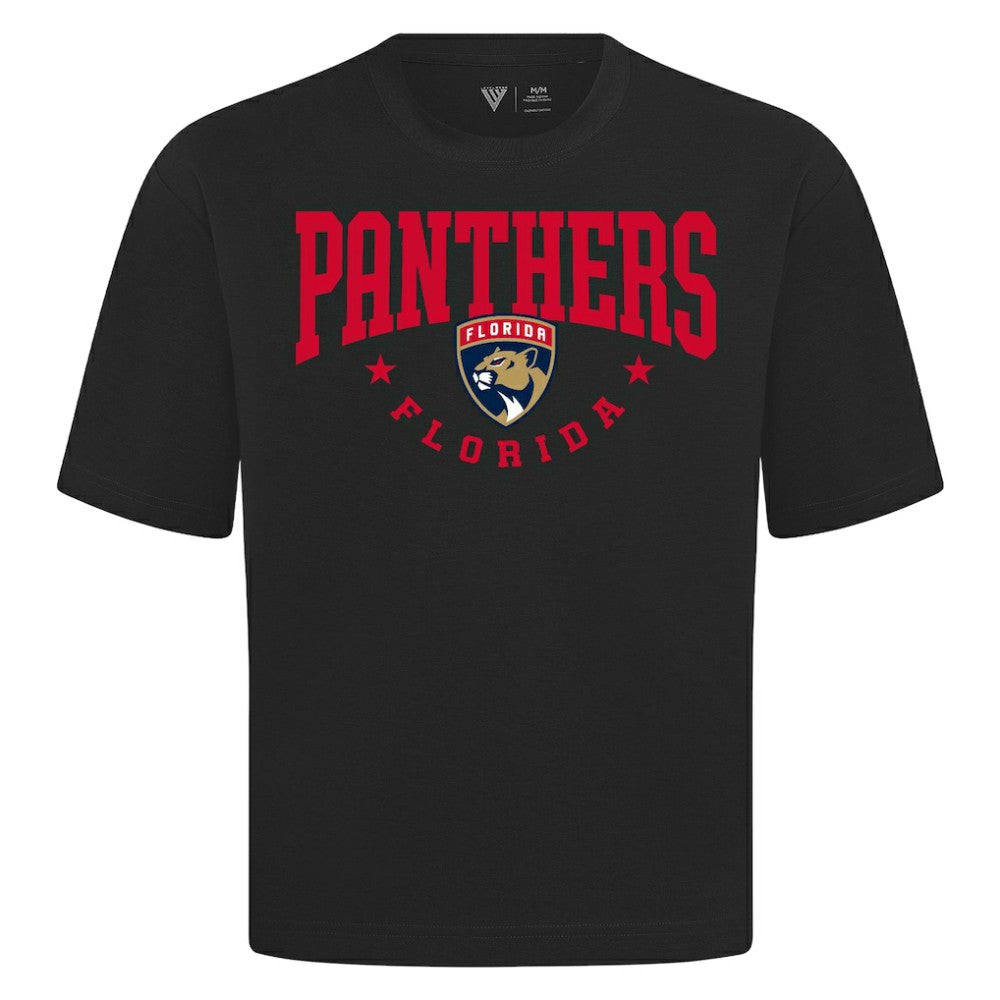 NHL Florida Panthers Levelwear Luxe Signature Knit T-Shirt - Black